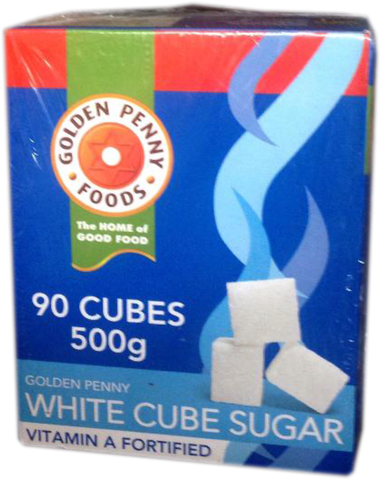 Golden Penny Cube Sugar